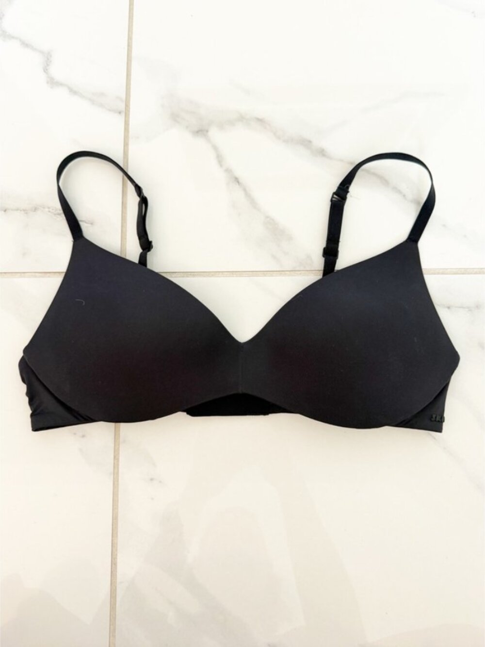 T-SHIRT DEMI BRA wireless form 34B in onyx - Picture 2 of 5